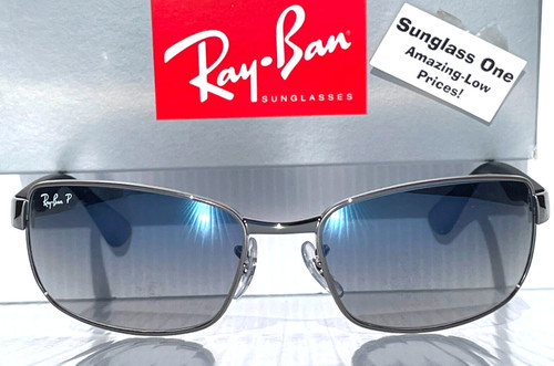 New ray ban gunmetal - new,